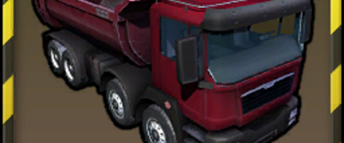 8x4 Kipper LKW Mod Image