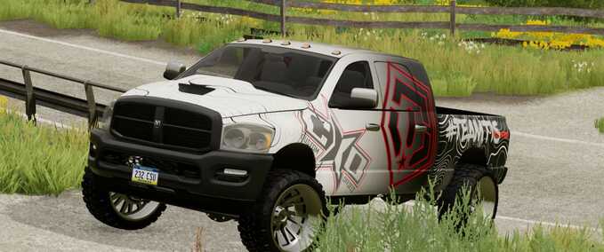 Cars 2008 Dodge Ram 3500 Mega Cab Farming Simulator mod