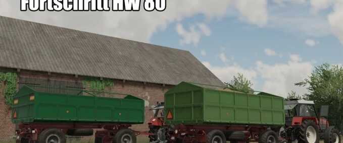 Trailers Fortschritt HW-80 Farming Simulator mod