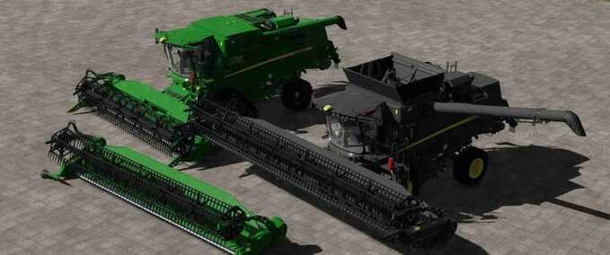 John Deere T-Series and 600X Headers Mod Image