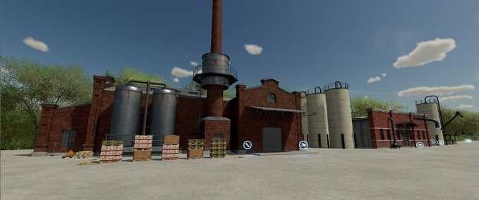 Gebäude Bauernhof Fabrik Landwirtschafts Simulator mod