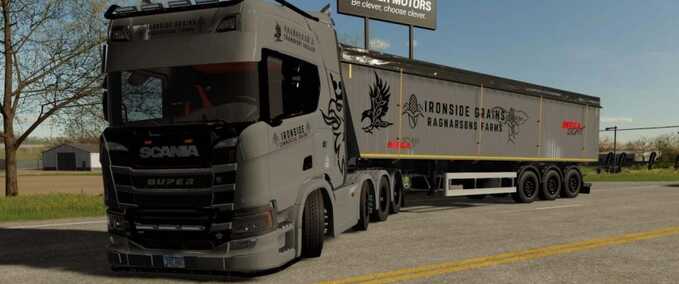 Trucks Scania R 8x4 Farming Simulator mod