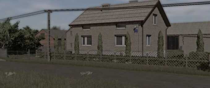 Placeable Objects Polish house Farming Simulator mod