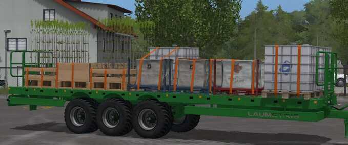 Anhänger Laumetris PTL-20R Landwirtschafts Simulator mod