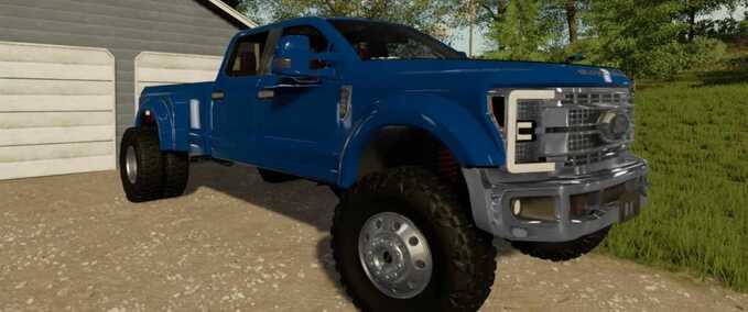 Cars 2019 Ford f450 platinum Farming Simulator mod