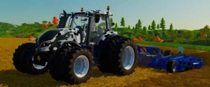 Tractors T Series Cow Edition Farming Simulator mod