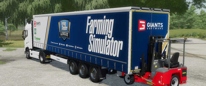 Telehandler Palfinger FLC-253 Pack Farming Simulator mod