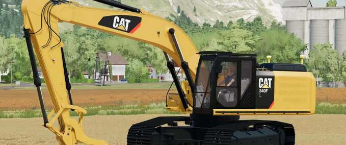 Exevators Caterpillar 340F L Farming Simulator mod