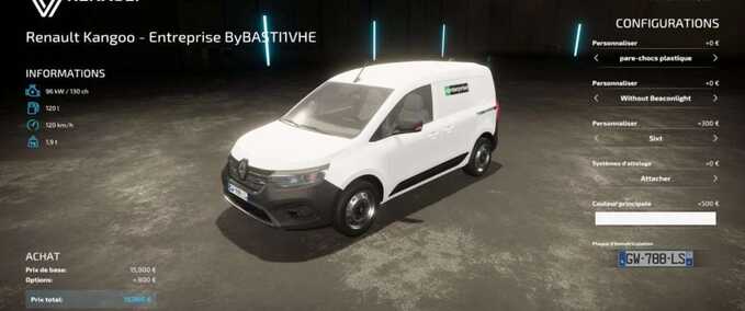 Renault Kangoo III Verleihfirmen Mod Image