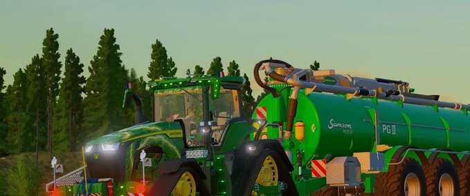 John Deere John Deere 8RX Farming Simulator mod