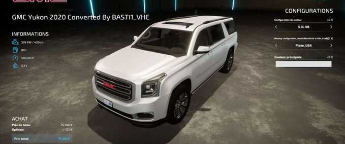 GMC Yukon 2020 Mod Image