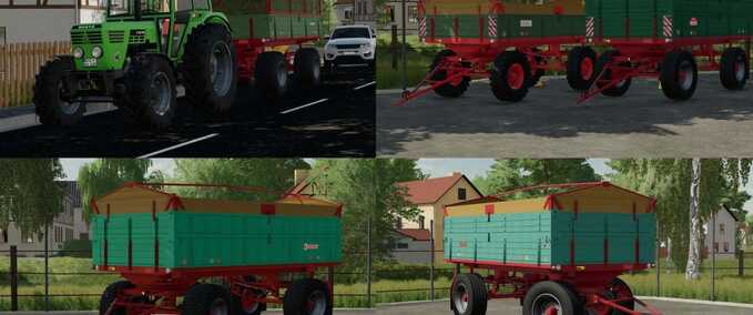 FS22: Old Tipper 7.1t v 1.0.0.2 Trailers Mod für Farming Simulator 22