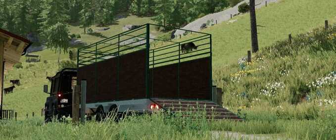 Trailers Selfmade Car Trailer Farming Simulator mod