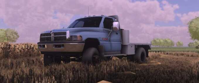 Cars 2001 Dodge ram 3500 flatbed Farming Simulator mod