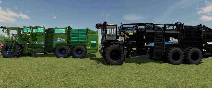 Selbstfahrer Ropa MultiFruit Custom Landwirtschafts Simulator mod