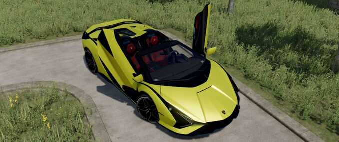 2021 Lamborghini Sian Roadster Mod Image