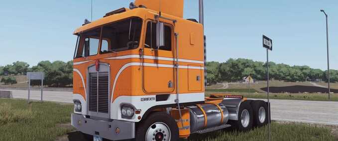 Trucks 1970 Kenworth K100 Farming Simulator mod