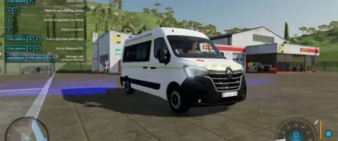 PKWs Renault Master VPSP Französisches Rotes Kreuz Landwirtschafts Simulator mod