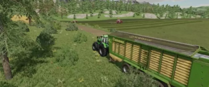 Silage Krone ZX560 GD Farming Simulator mod