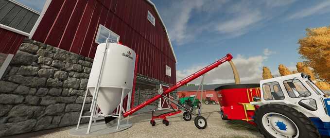 Silos Bulktech 10 Series Dry Bins Farming Simulator mod