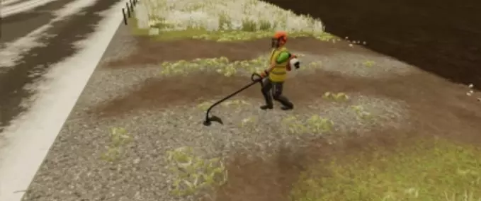 Mower Brush Cutter Rust Edition Farming Simulator mod