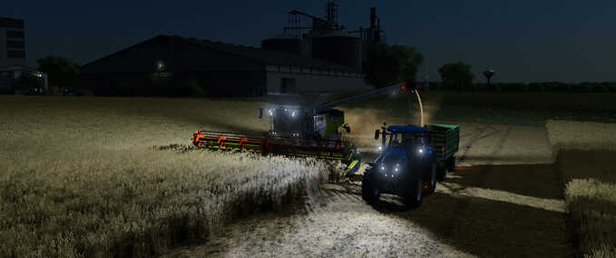 Gameplay Real Light Shadows Farming Simulator mod