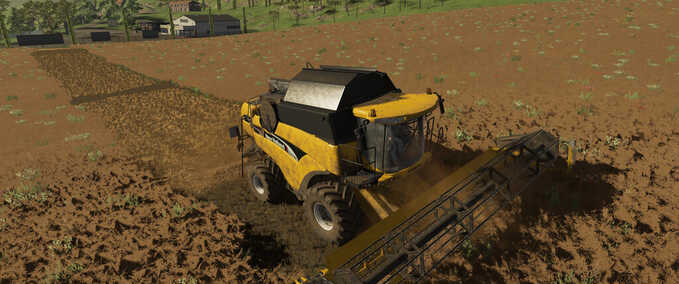 Combines & Excavators New Holland CX 7 And 8 2001-2006 Farming Simulator mod