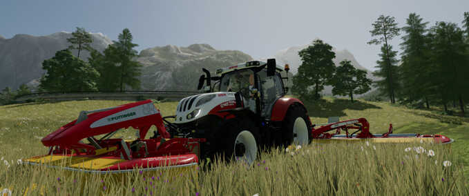 Tractors Steyr Profi TIER 4B MY18 Farming Simulator mod