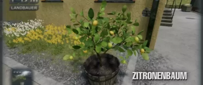 Decoration Lemon Tree Farming Simulator mod