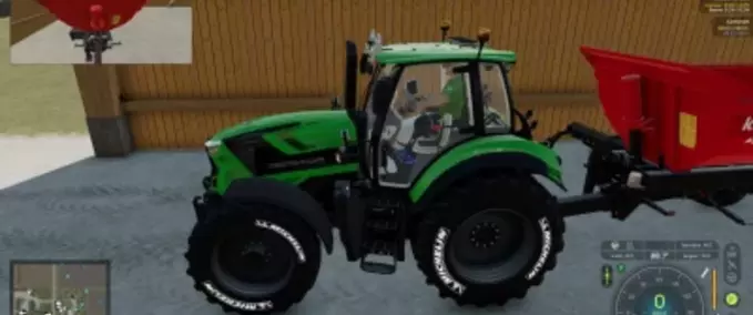 Deutz Fahr Deutz-Fahr Baureihe 6185 TTV Landwirtschafts Simulator mod