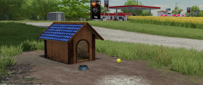 Animal Pens Fancy Doghouse Farming Simulator mod