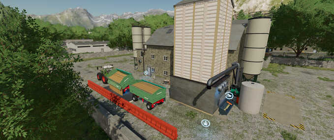 Factories Grain Mill A Farming Simulator mod