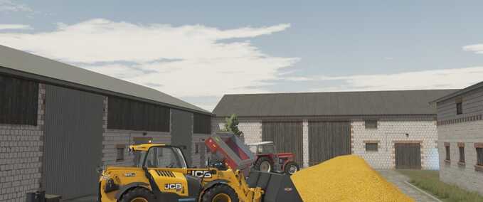 Silos Grain Heaps Farming Simulator mod