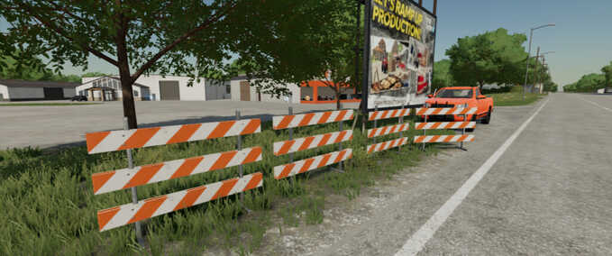 Buildings Traffic Cones and Barricades Farming Simulator mod