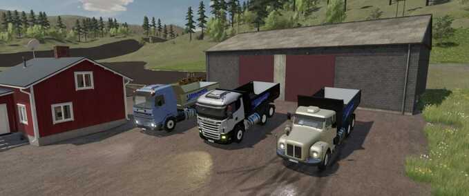 LKWs Scania Pack der alten Generation Landwirtschafts Simulator mod