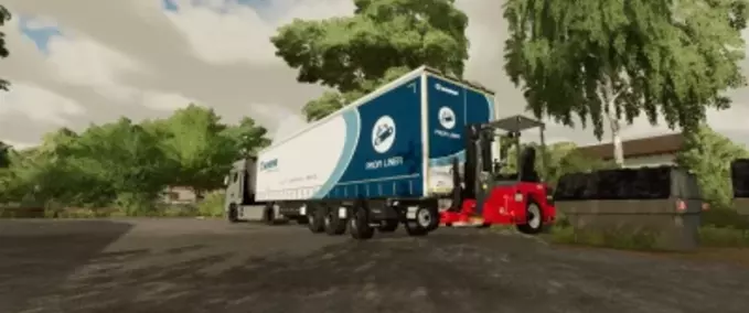 Trailers Reworked Profi Liner Farming Simulator mod