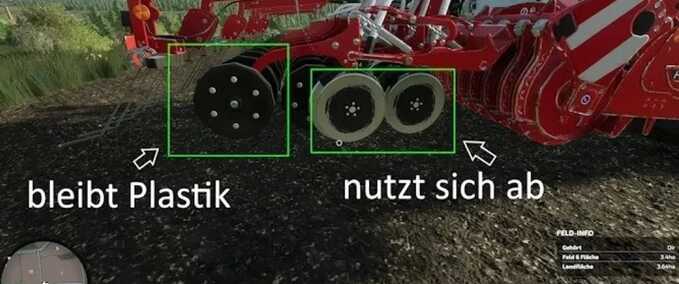 Cultivators & Harrows Vmask for Kuhn Venta 4030 Farming Simulator mod