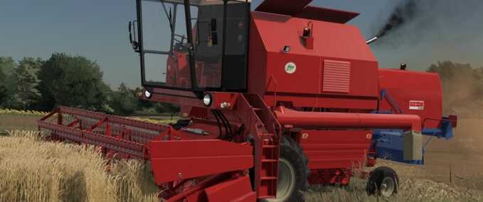 Selbstfahrer Bizon rekord dawidka ls Landwirtschafts Simulator mod