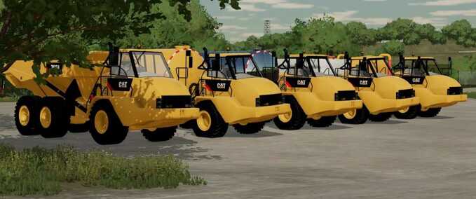 LKWs CAT 725 Pack Landwirtschafts Simulator mod