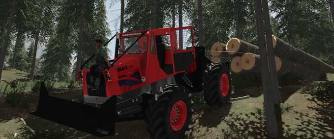 Forstwirtschaft TAF MAN 264 Landwirtschafts Simulator mod