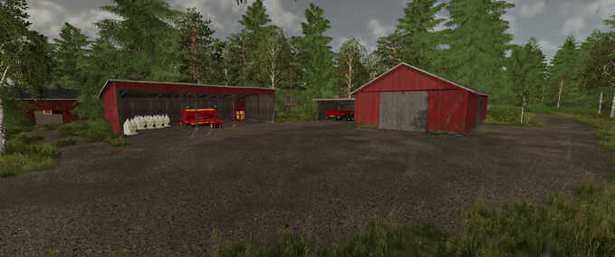 Schuppen Altes Schuppen Paket Landwirtschafts Simulator mod