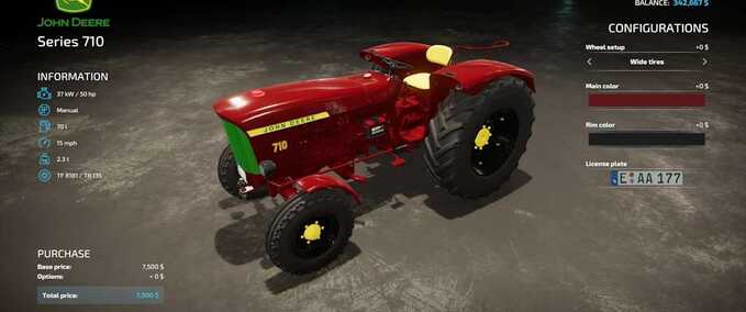 John Deere 710 Rust Edition Mod Image