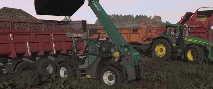 Telehandler Kramer KT407 Farming Simulator mod