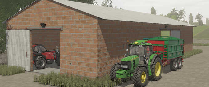 Sheds Medium Grain Storage Farming Simulator mod