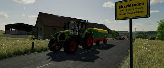 Maps Hirschlanden Farming Simulator mod