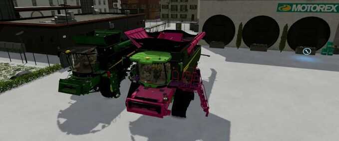 John Deere John Deere Combine Pack Farming Simulator mod