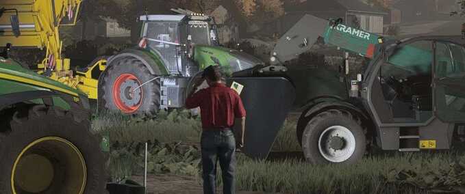 Telehandler Kramer KT407 Farming Simulator mod