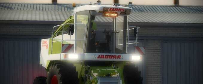 Claas CLAAS JAGUAR BEARBEITET VON BARCZI. Landwirtschafts Simulator mod