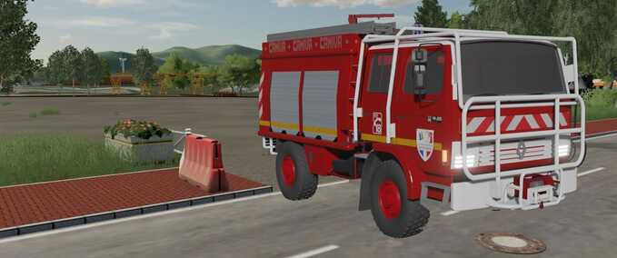 Fire department CCR SDIS17 Farming Simulator mod