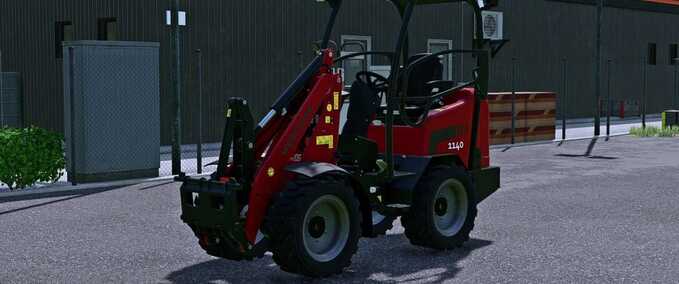 Tractors Weidemann 1140 Farming Simulator mod